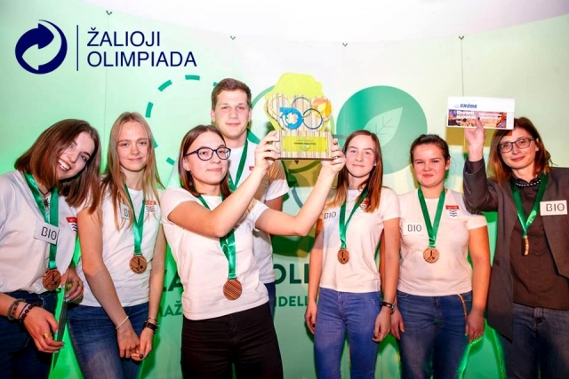 Moksleivius kviečia „Žalioji olimpiada“ 